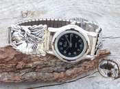 Native American Watch Sterling Silver